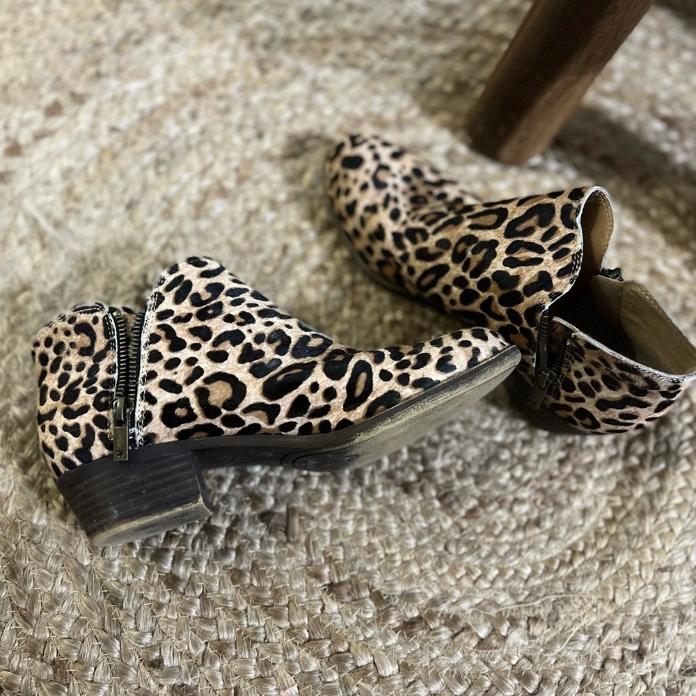 Lucky Brand Cheetah Booties